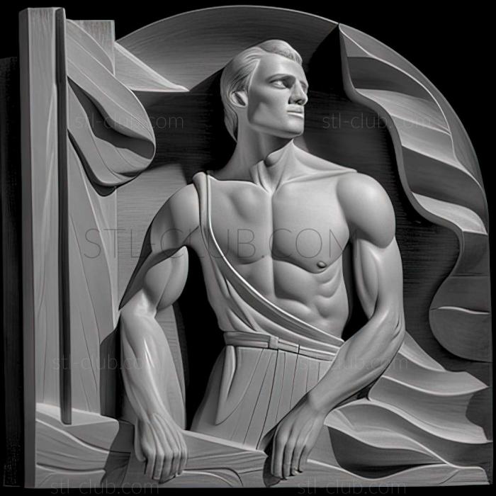 3D model Rockwell Kent (STL)